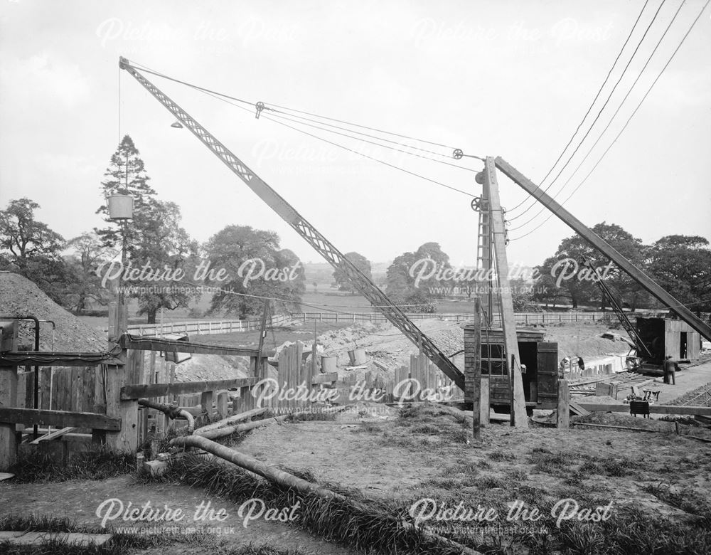 Junction of culvert in open trench with  tunnel in Darley Park