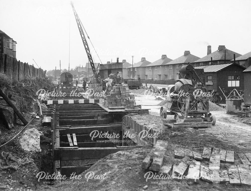 Excavation for culvert