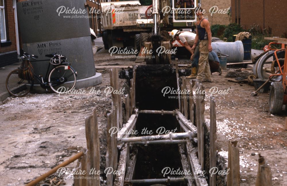 Renewing the Littleover Brook culvert in Abbey Street