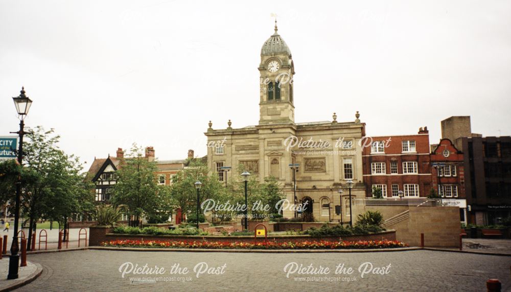 View of the Guildhall and Market Place