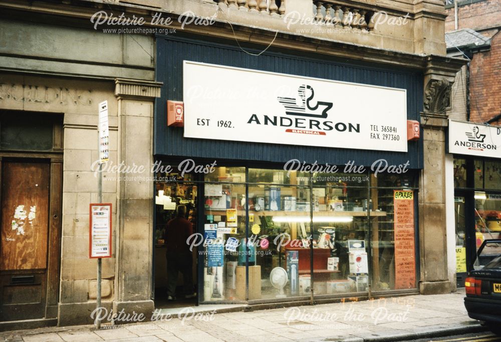 Anderson Electrical store before relocation