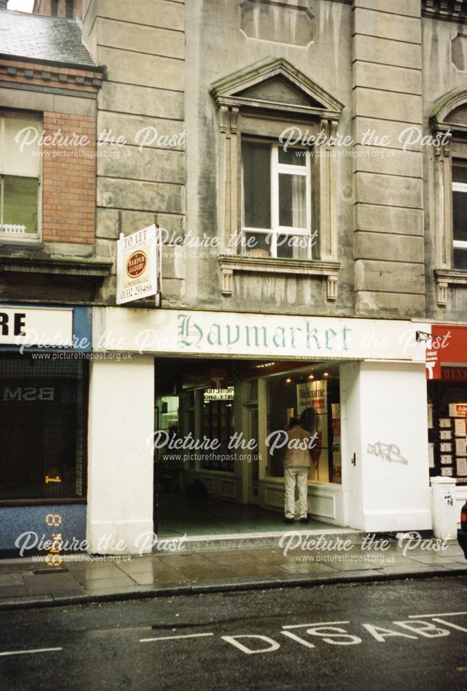 Entrance to the Haymarket arcade on the Strand