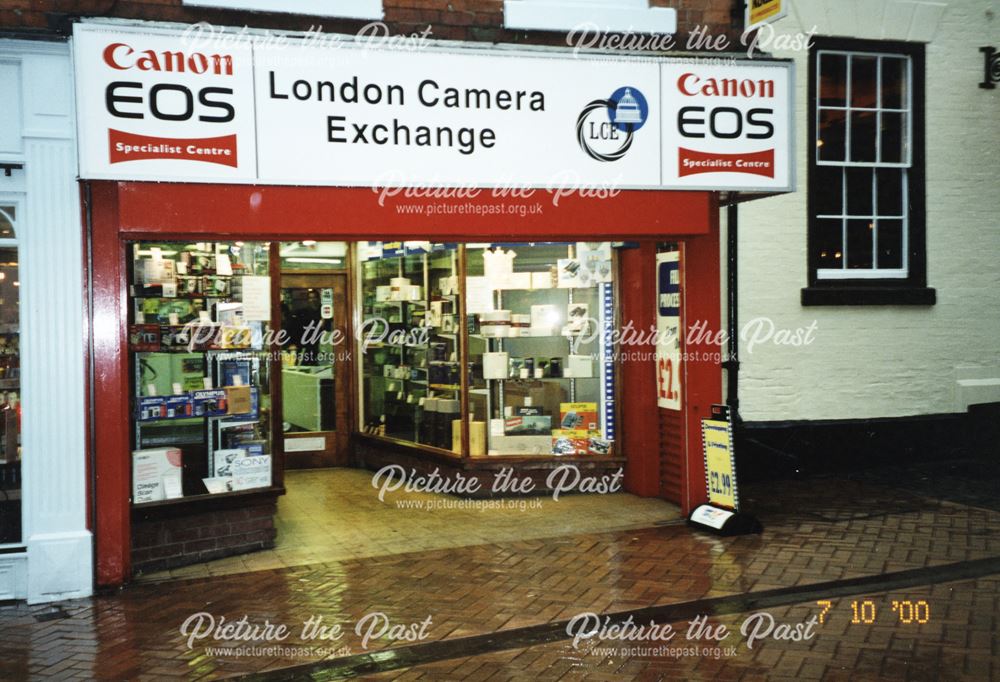 London Camera exchange prior to refurbishment of shop frontage