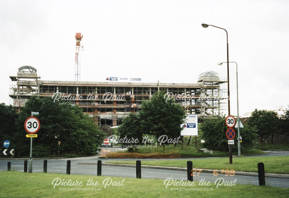 Construction of the Cock Pitt Car Park, 1998