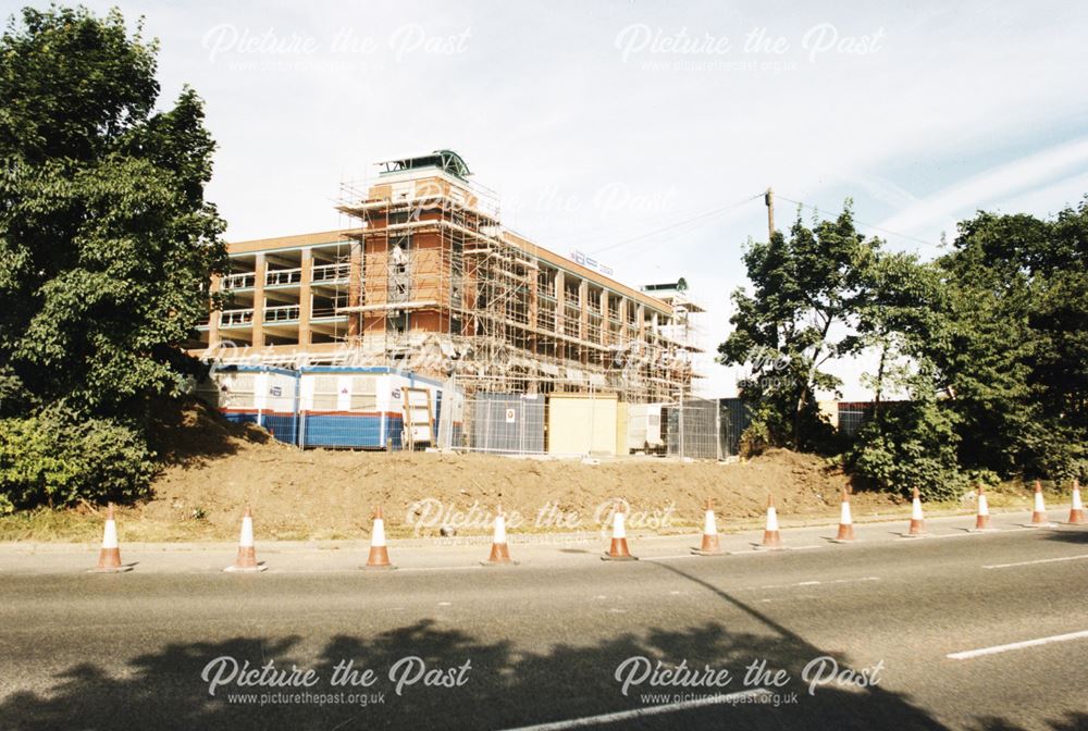 Construction of the Cock Pitt Car Park, 1998