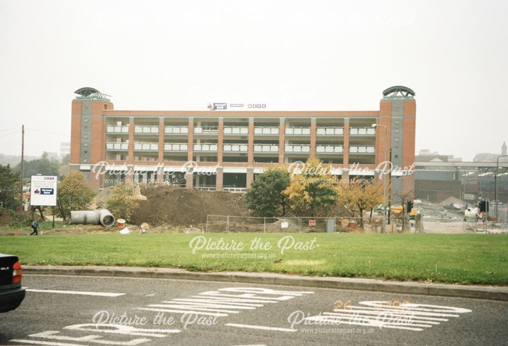 Cock Pitt car Park close to completion, 1998