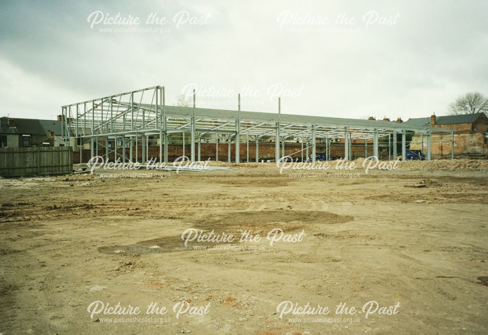 Construction of the Normanton Retail Park, 2000