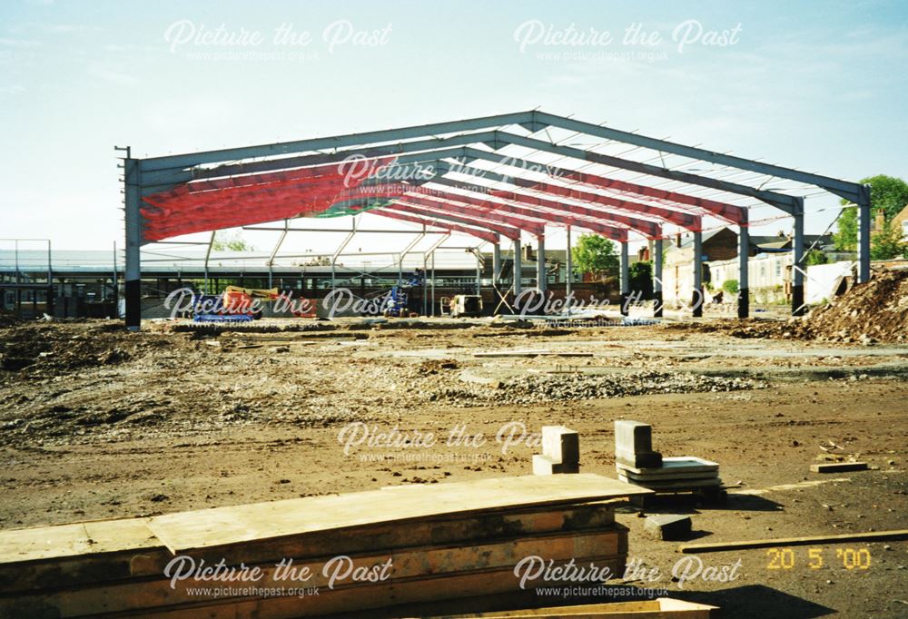 Construction of the Normanton Retail Park, 2000
