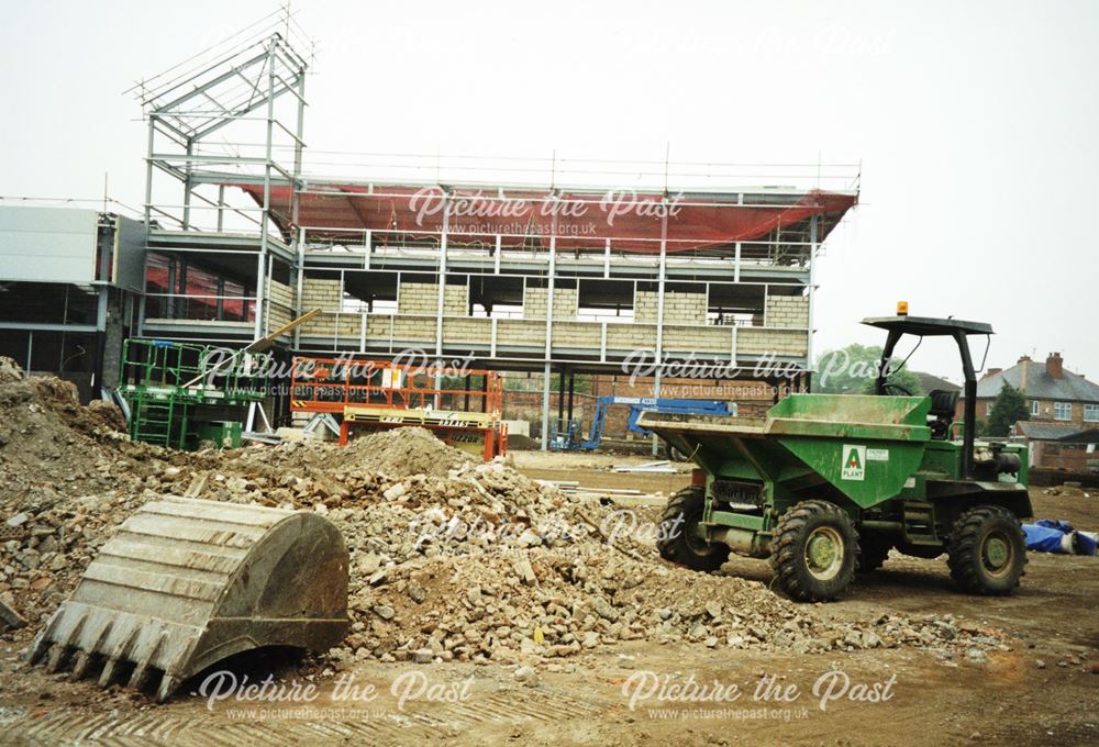 Construction of the Normanton Retail Park, 2000