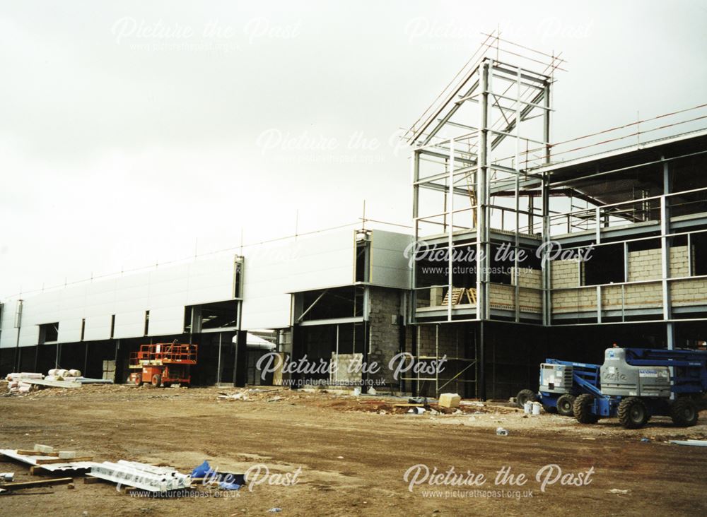 Construction of the Normanton Retail Park, 2000