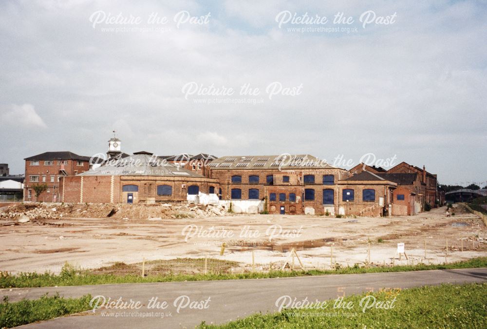 Roundhouse before development into Derby College, 1997