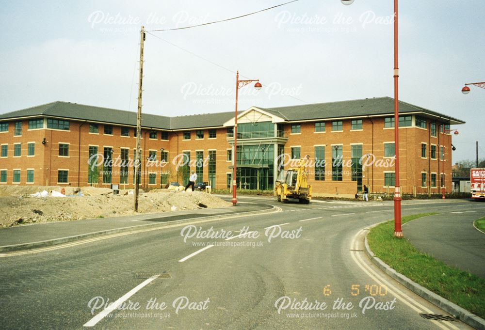 Construction of new commercial premises on Pride Park, 2000