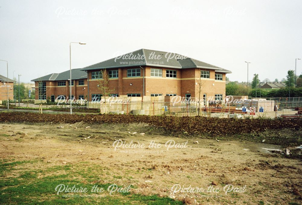 Construction of new commercial premises on Pride Park, 2000