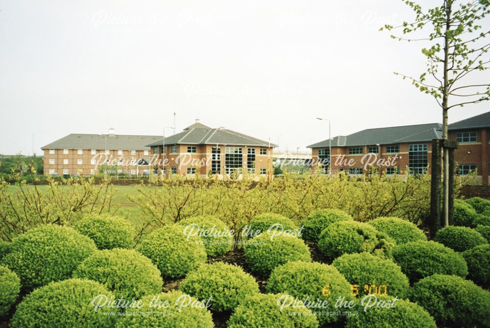 Construction of new commercial premises on Pride Park, 2000