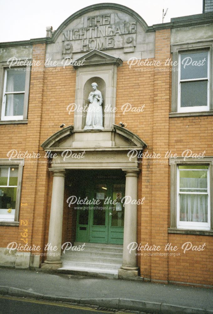 An entrance of the former 'Nightingale Home', 1997