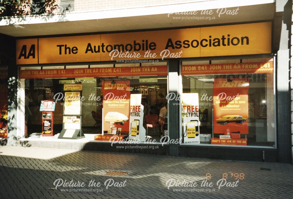 The Automobile Association shop, 1998