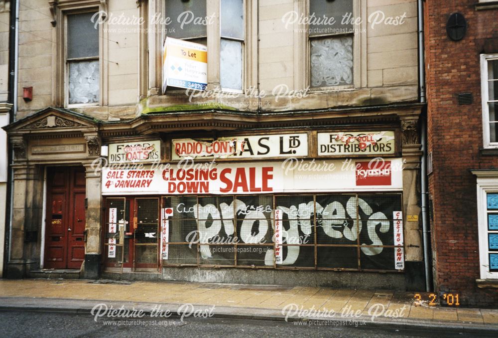 Vacant business premises on the wardwick, 2001