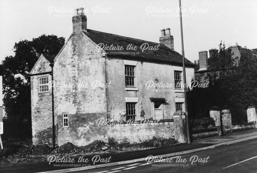 Pear Tree Cottage on Derby Road Chellaston, c 1975