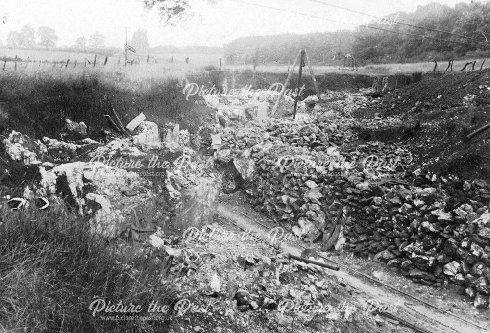 Chellaston (Alabaster/Gypsum) Brick Works, c 1975