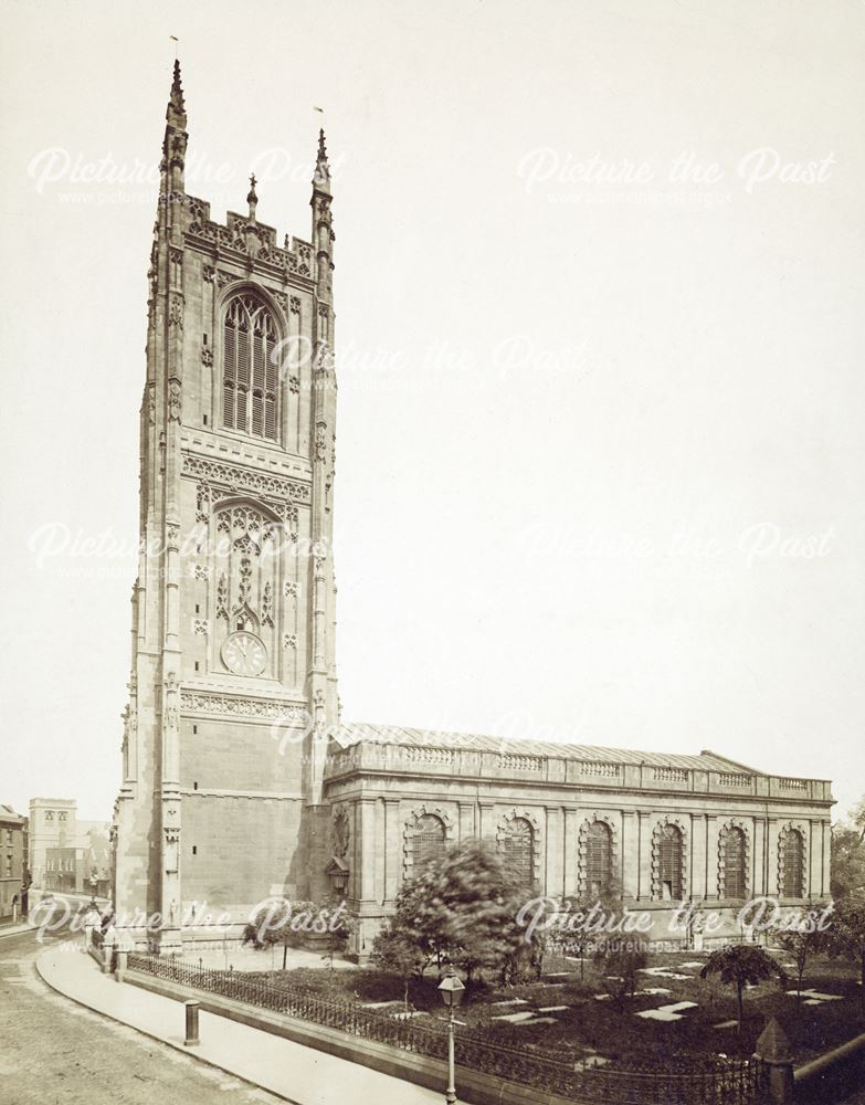 Derby All Saints Church, Derby, c 1875