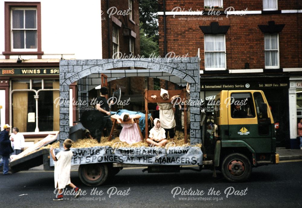 Carnival Parade at the City Show, Friar Gate, Derby, 1980s