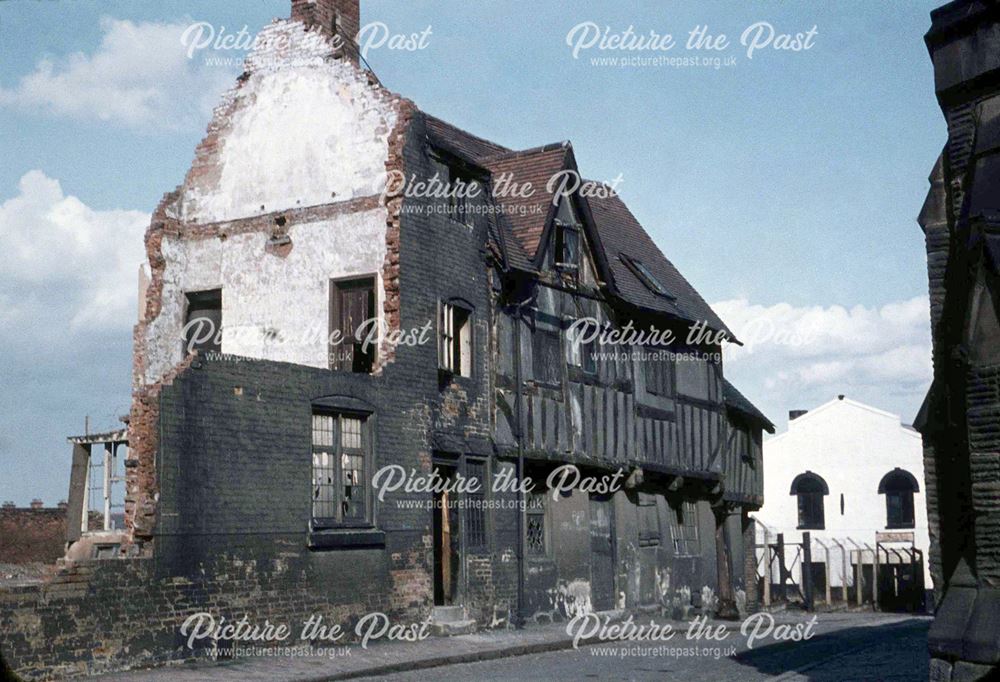 Former 'Nottingham Castle' public house, St Michael's Lane, Derby, c 1962