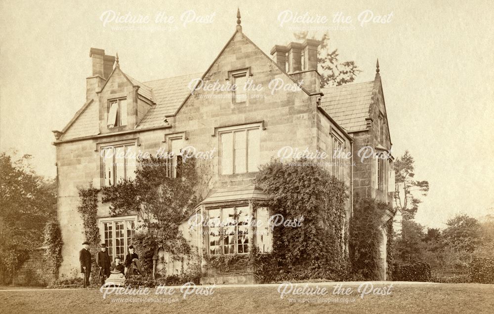 Vicarage, Ilam, Staffordshire, c 1890s