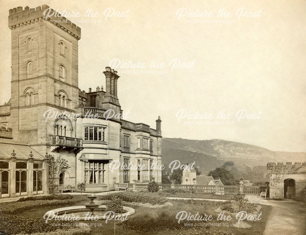 Ilam Hall, Ilam, Staffordshire, c 1890s