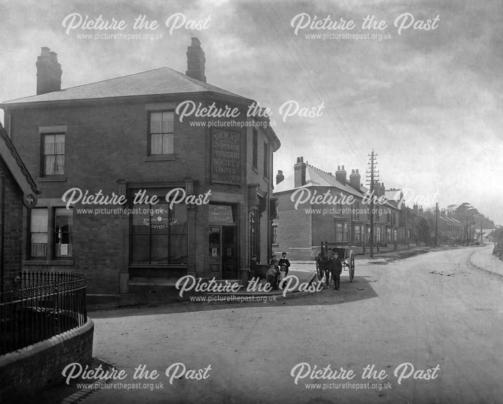 Burton Road, Littleover, Derby, c 1900