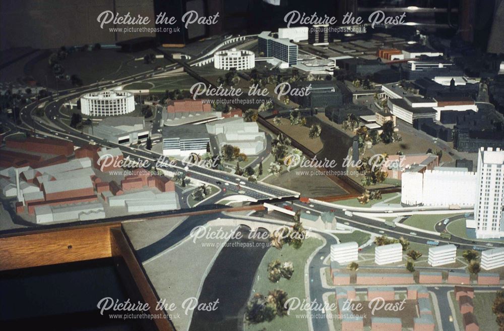 Town Centre Model, Derby, c 1965