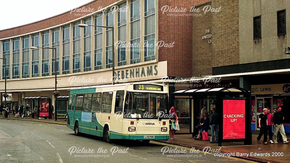 Arriva Dennis Dart 2135, Victoria Street, Derby