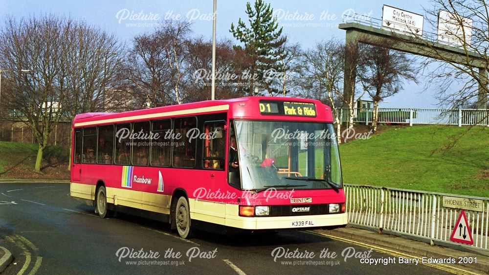 Trent DAF Optare Delta 369, Phoenix Street, Derby