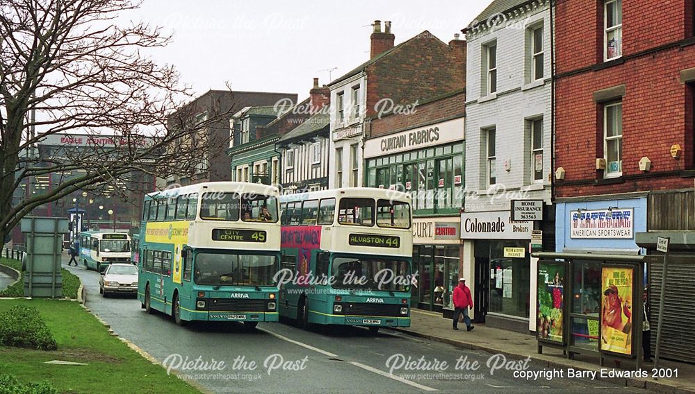 Arriva Volvo 4629 and 4631, Morledge, Derby