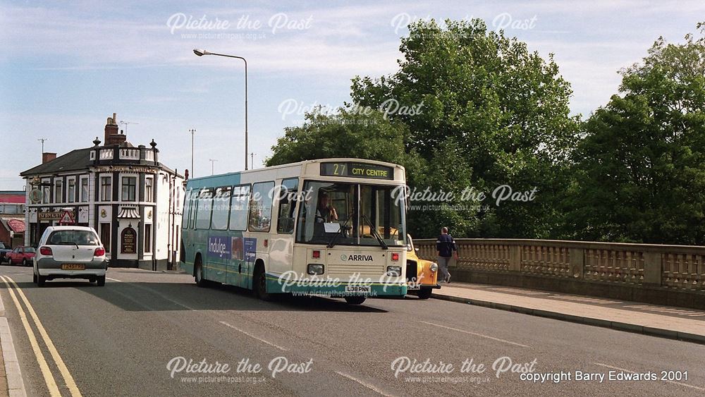 Arriva Dennis Dart 2198, Exeter Bridge Derwent Street, Derby