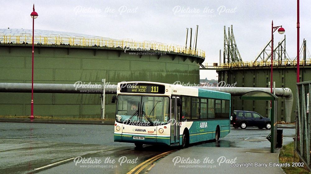 Arriva ex Fox County Volvo 2606, Pride Park, Derby