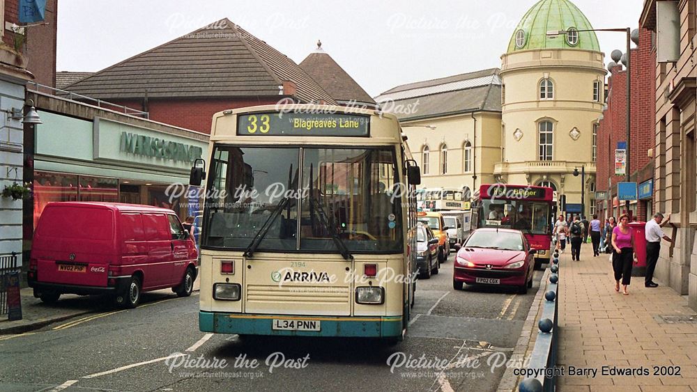 Arriva Dennis Dart 2194, Albert Street, Derby