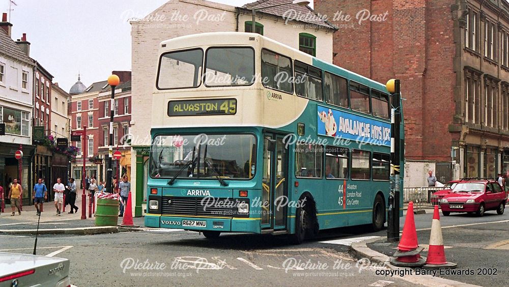 Arriva Volvo 4627, The Strand, Derby