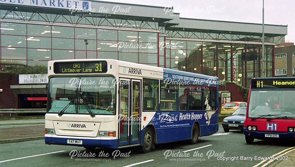 Arriva Health Hopper Dennis Dart SLF 2217, Morledge, Derby