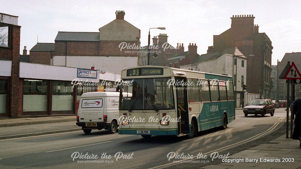 Arriva Dennis Dart SLF 2198, Bold Lane, Derby