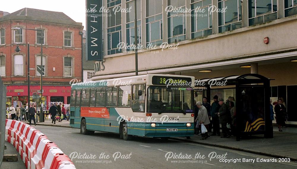 Arriva Midlands Dennis Dart M2093, Victoria Street, Derby