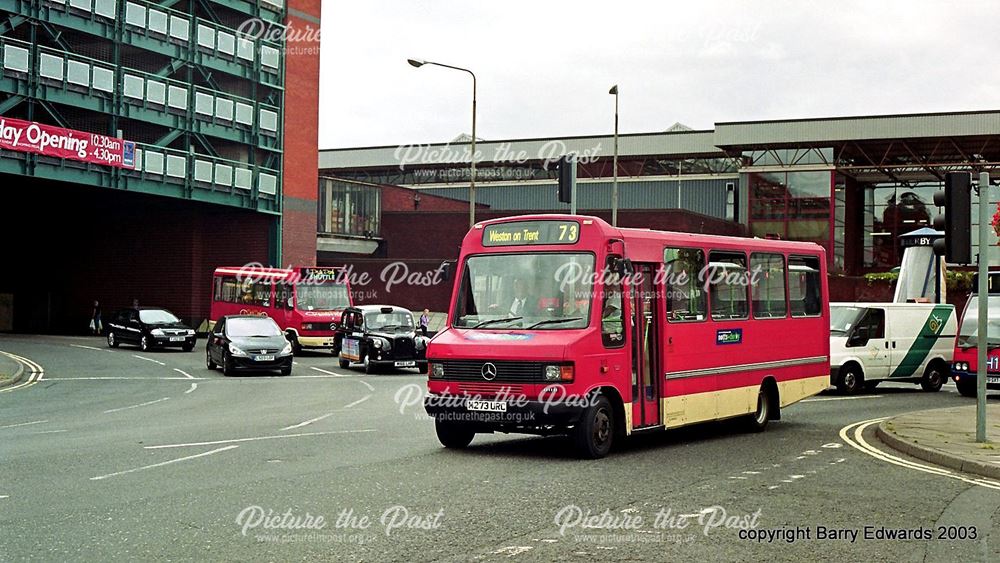 Trent as Notts and Derby Mercedes Benz 273, Cockpit, Derby