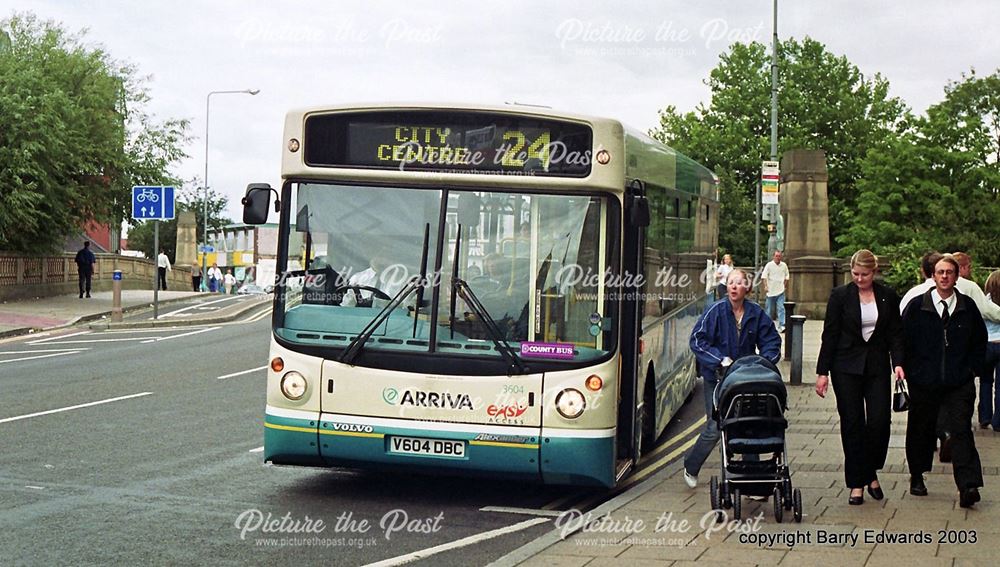 Arriva Volvo 3604, Exeter Bridge Derwent Street, Derby