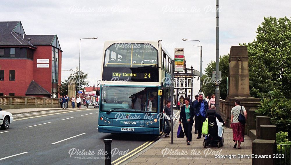 Arriva DAF 4736, Exeter Bridge Derwent Street, Derby