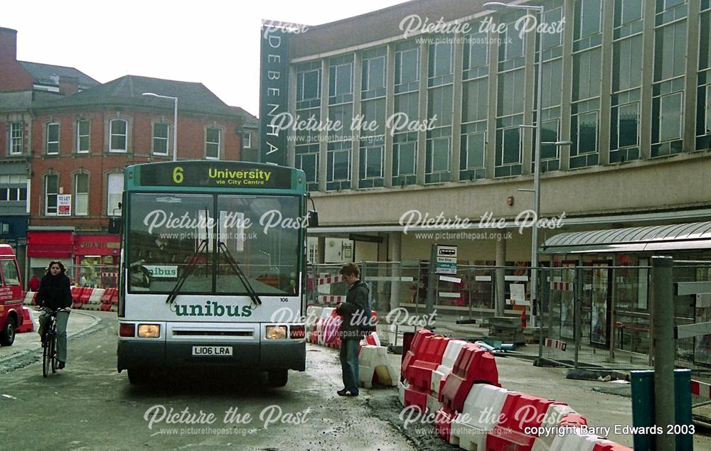 Unibus Volvo 106, Victoria Street , Derby