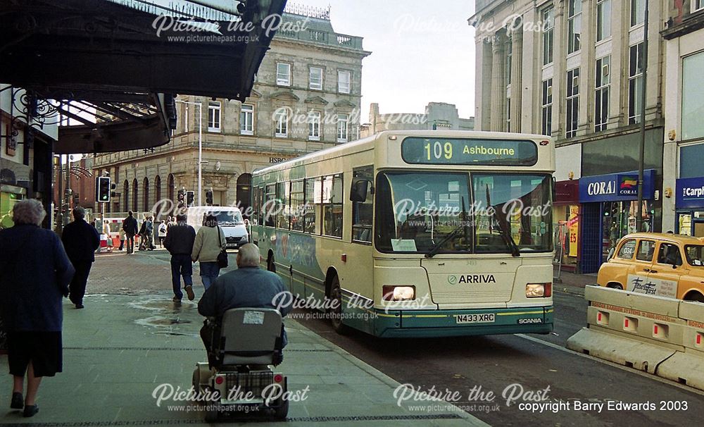 Arriva Scania 3493, Victoria Street, Derby