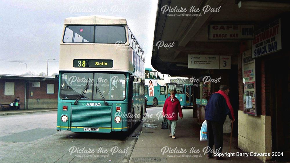 Arriva Volvo 4376, Bus Station Stand 3, Derby