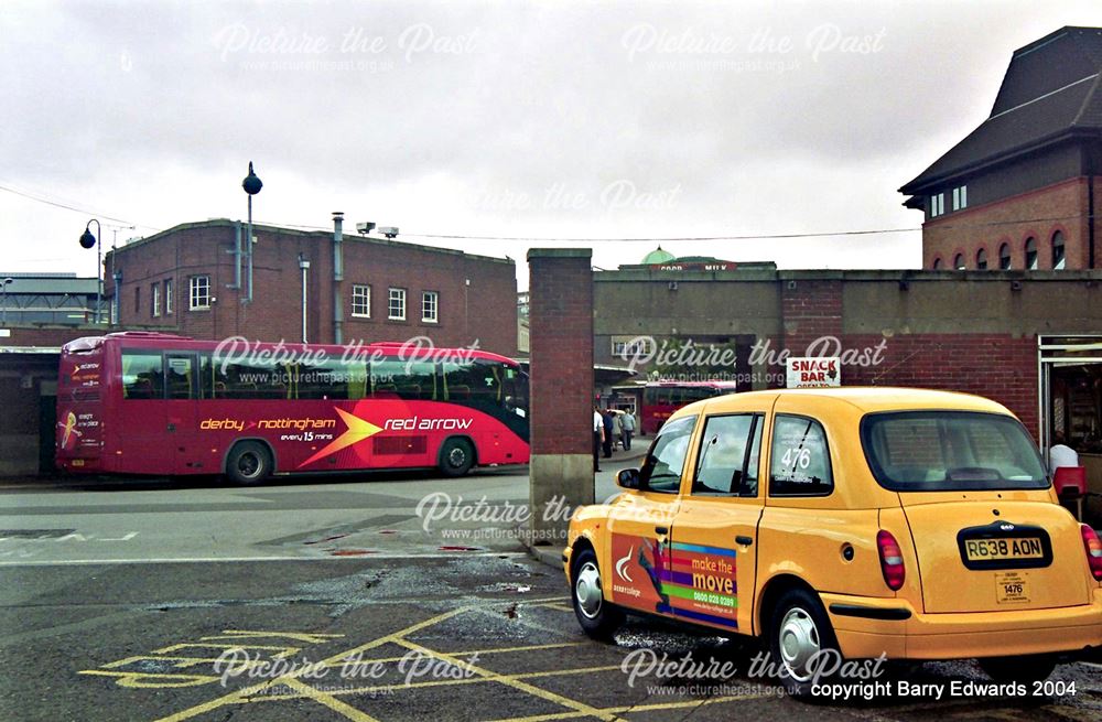 Bus Station yard taxi 