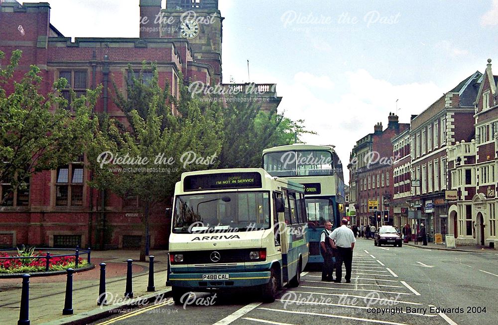 Arriva Mercedes Benz 1388, Wardwick temporary rest point, Derby