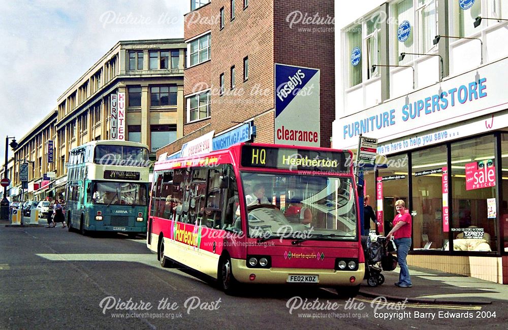 Trent Optare Solo 451 and Arriva Volvo 4322, Babington Lane, Derby