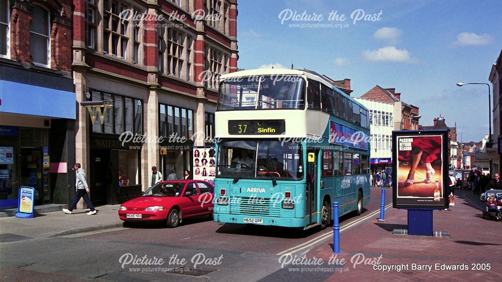 Arriva ex London South Volvo 4321, The Spot, Derby